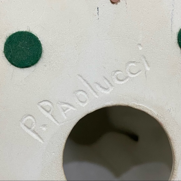 Vintage Signed P. Paolucci Ceramic Brown Cocker Spaniel Dog 6” Figurine - Picture 12 of 15